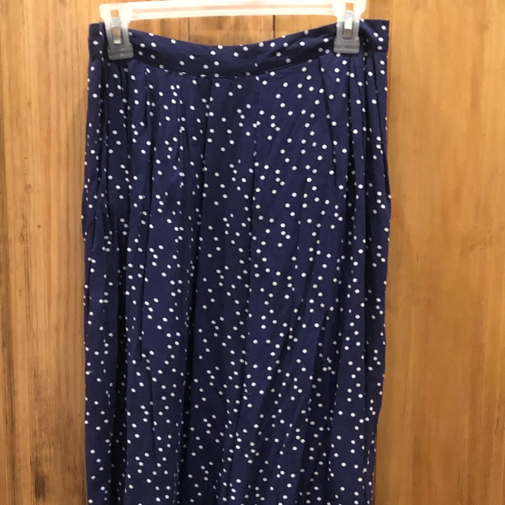 Polka dot Maxi Skirt